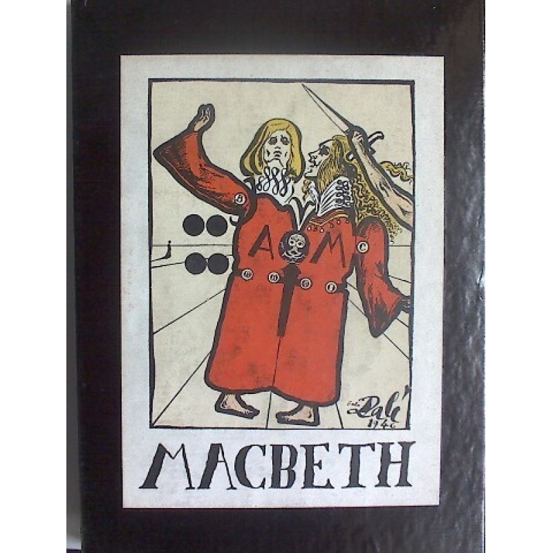 画像1: ダリ挿絵12点　シェイクスピア「マクベス」英文　函入り美本　1946年初版