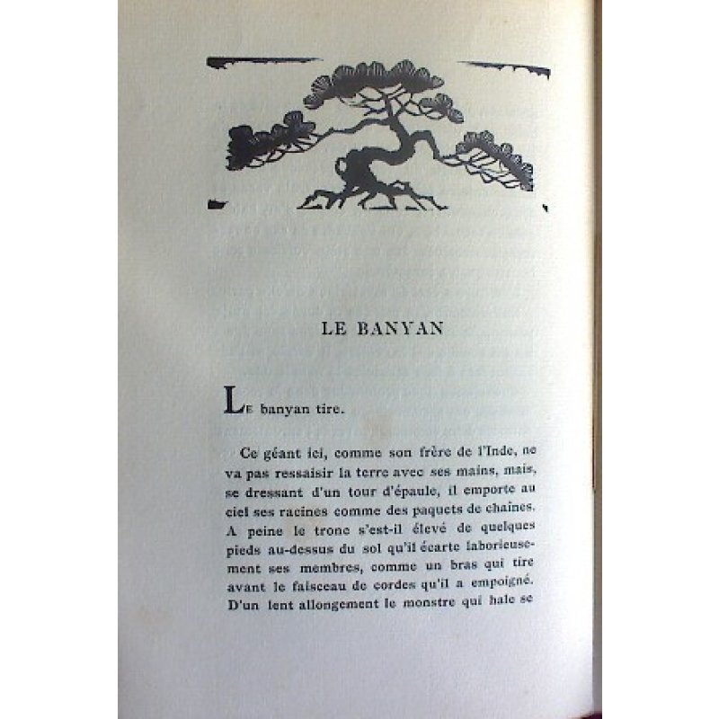 画像9: 貴重品!藤田嗣治・署名 P.クローデル献辞 「東洋の認識(東方所感)Connaissance de l'est」仏文 自刻木版画 口絵肖像とカット118点 ポール・クローデル著