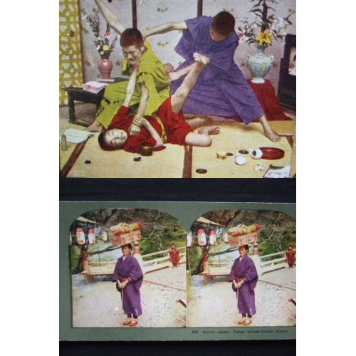 他の写真2: 明治・立体写真　100枚（英文）江南信国　Sears社　1895-1900 　彩色リトグラフ