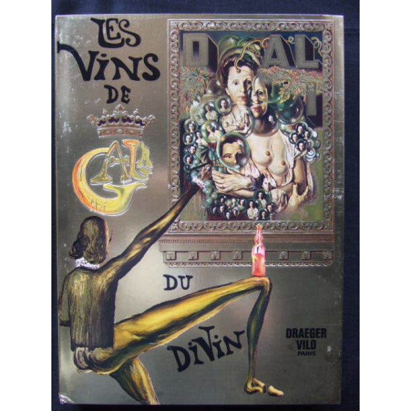 画像1: サルバドール・ダリ作・画「ガラのぶどう酒」　大型美本　1977年
