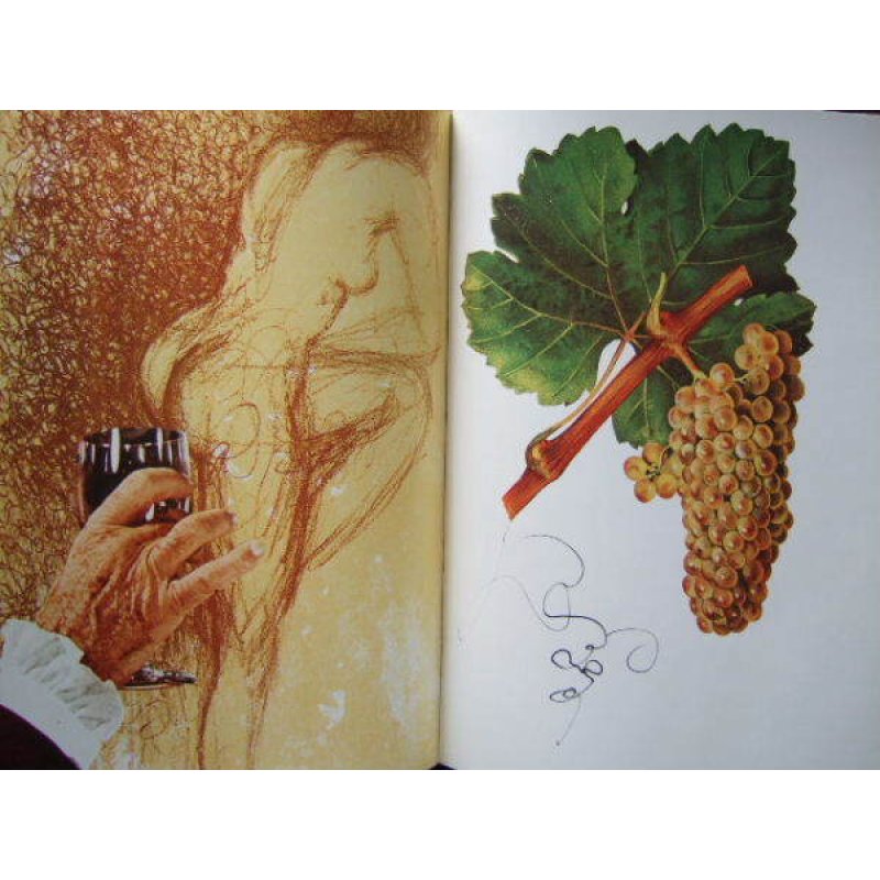 画像2: サルバドール・ダリ作・画「ガラのぶどう酒」　大型美本　1977年