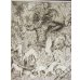 画像2: 藤田嗣治　大判リトグラフ額入り「黙示録」の部分・地獄図　４０×３２cm　 (2)