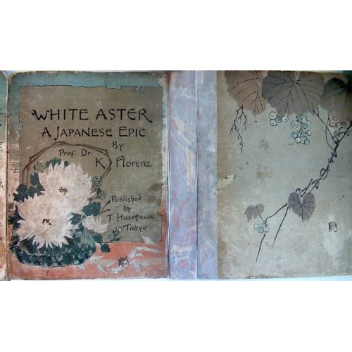 他の写真1: ちりめん本・英訳版「　白菊　」　K..フローレンツ　White Aster 明治３０年