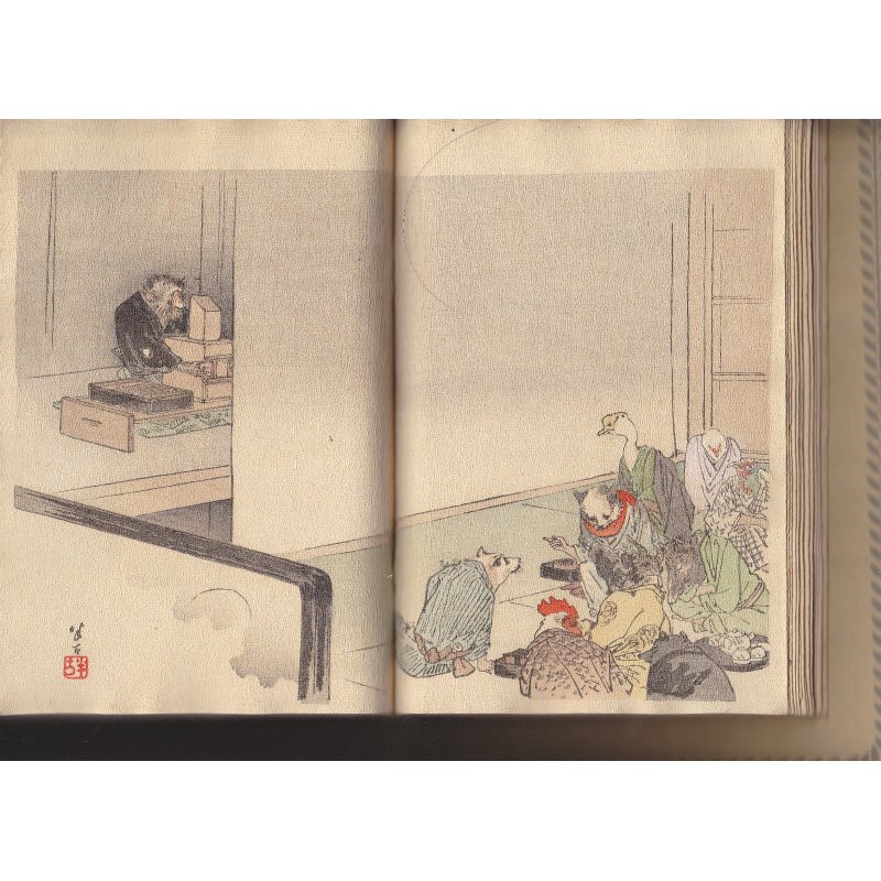 画像4: ちりめん本「フロリアン寓話選」第１巻　（仏文） 編者ピエール・バルブトー（Pierre Barboutau)