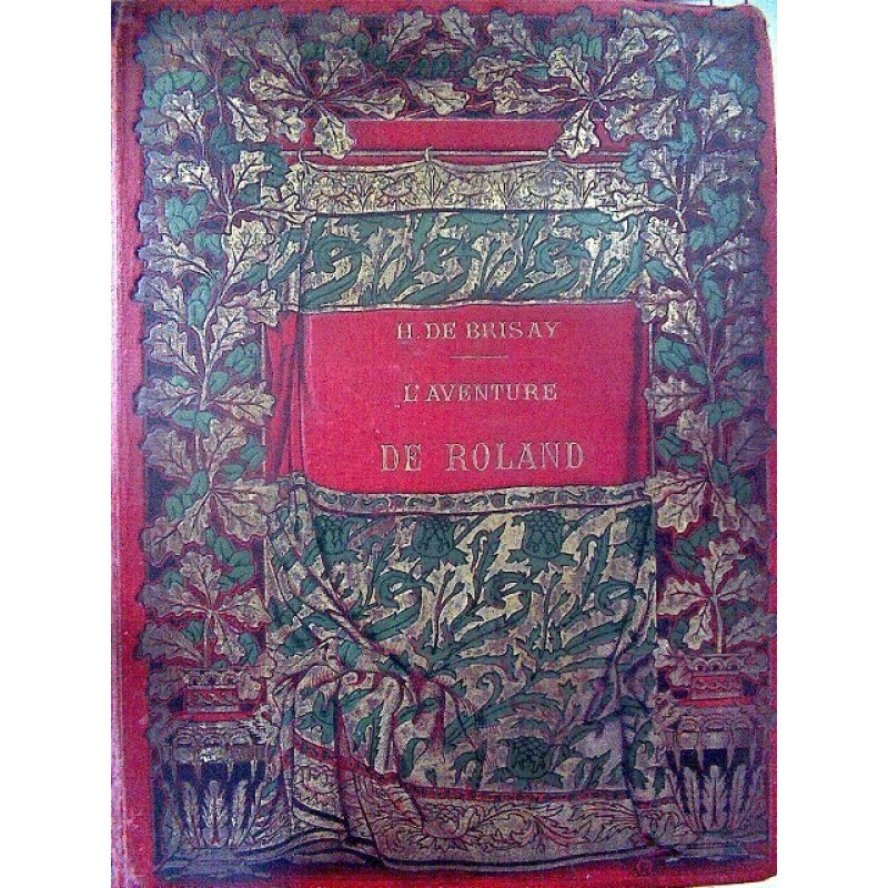 画像2: ミュシャ挿絵　アンリ・ブリゼイ　「ロランドの冒険」　仏文　1896年