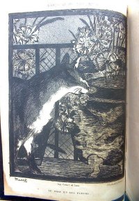 E.マネ画”猫と花”を含む古典愛猫本（仏）シャンフルーリ「猫たち（Les chats)」豪華版　普及本（挿絵80点）にマネ他8点追加