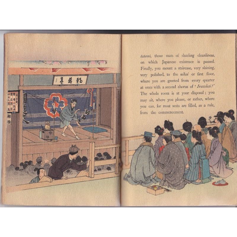 画像2: ちりめん本・「日本の咄家」（英文) Japanese Story-Tellers  著者Ｊ.アダン　O. エドワード英訳