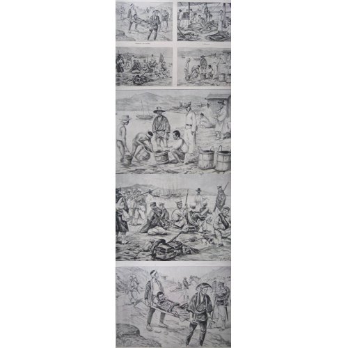 他の写真1: ビゴー　英・仏雑誌挿絵　ル・モンド　イリュストレ 「日清戦争」  ザ・グラフィック「日本陸軍の御前演習」