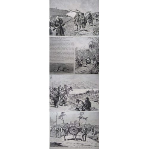 他の写真3: ビゴー　英・仏雑誌挿絵　ル・モンド　イリュストレ 「日清戦争」  ザ・グラフィック「日本陸軍の御前演習」
