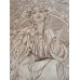 画像1: ミュシャ画「スラビア銀行保険証書」　42×29.6cm　1939年 (1)