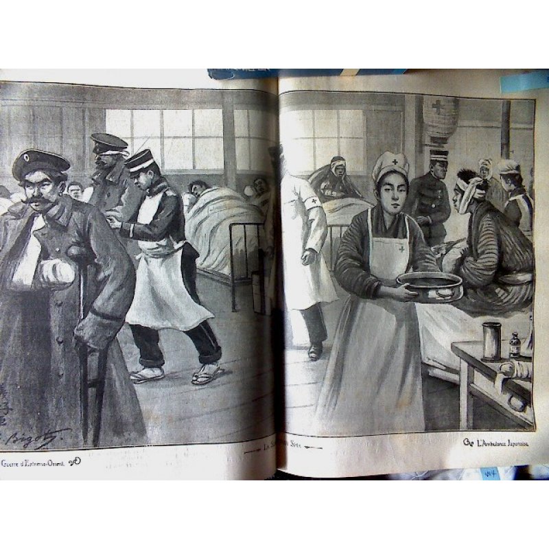 画像5: ビゴー・挿絵（仏） 「旅行・探検ジャーナル」1904年合本版＆1905年合本版」２冊セット