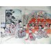 画像2: 平紙本・「日本の子供たち（Japanese　Children)」　岡田松生　M.Okada 折り本(bound accordion style) (2)