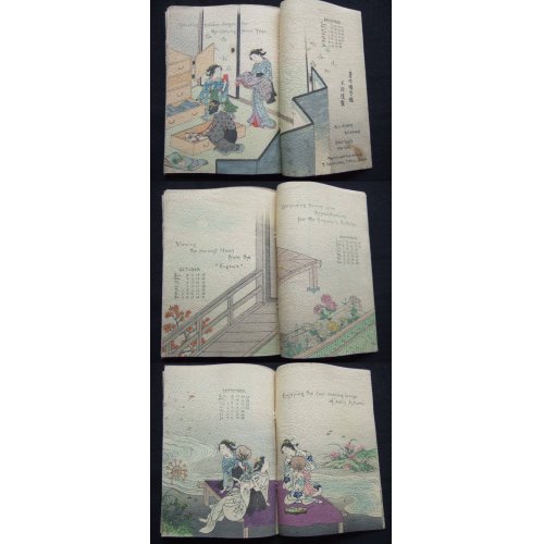 他の写真2: ちりめん本　カレンダー1903年「日本の婦人の12ヶ月」　Calendar for 1903 The Months of Japanese Ladies　