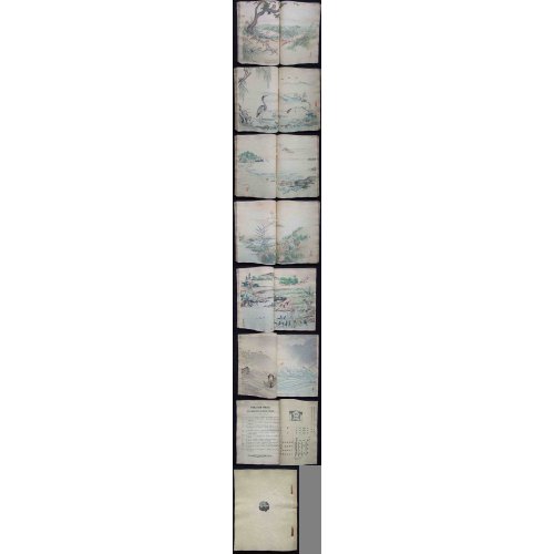 他の写真1: ちりめん本（仏）「ラ・フォンテーヌ寓話選（Fables choisies de La Fontaine)」　2冊セット　函入り　P・バルブトー(Barboutau)編集