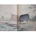 画像5: ちりめん本（仏）「ラ・フォンテーヌ寓話選（Fables choisies de La Fontaine)」　2冊セット　函入り　P・バルブトー(Barboutau)編集 (5)