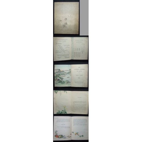 他の写真1: 奉書紙本「日本の愛好花」　　(英）The Favorite Flowers of Japan 著者　アンガー夫人　Mary E.Unger　