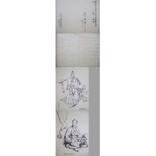 他の写真1: 明治写実画　「大日本帝国古今風俗・寸陰漫稿(Types Japonais）」渡邊幽香　石版画40枚　明治19年
