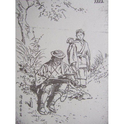 他の写真3: 明治写実画　「大日本帝国古今風俗・寸陰漫稿(Types Japonais）」渡邊幽香　石版画40枚　明治19年