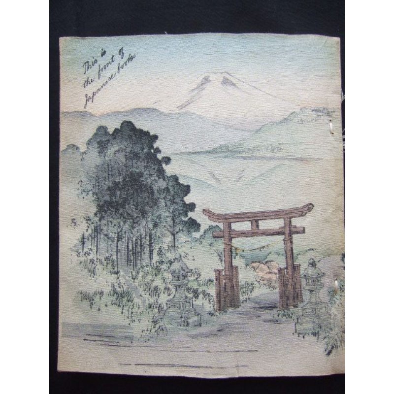 画像6: ちりめん本「さかさまの国日本」（英文）E.S.Patton "Japanese Topsyturvydom"