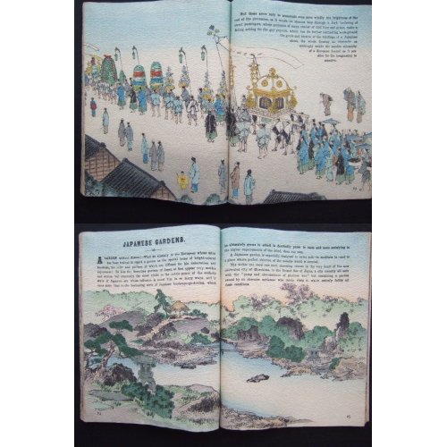 他の写真2: ちりめん本「さかさまの国日本」（英文）E.S.Patton "Japanese Topsyturvydom"