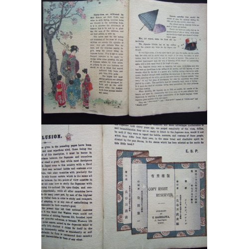 他の写真3: ちりめん本「さかさまの国日本」（英文）E.S.Patton "Japanese Topsyturvydom"