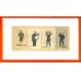 画像2: 明治写実画　ミニ版人物画12枚　4枚づつ額入り３点セット　 (2)