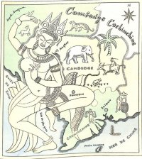 長谷川潔ほか挿絵・大型本「フランスの植民地」　1931 パリ