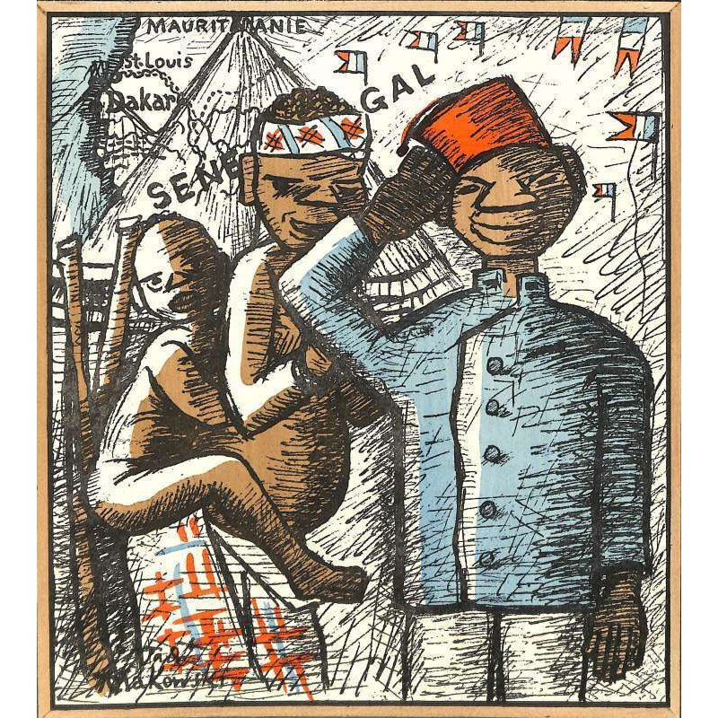 画像5: 長谷川潔ほか挿絵・大型本「フランスの植民地」 1931 パリ