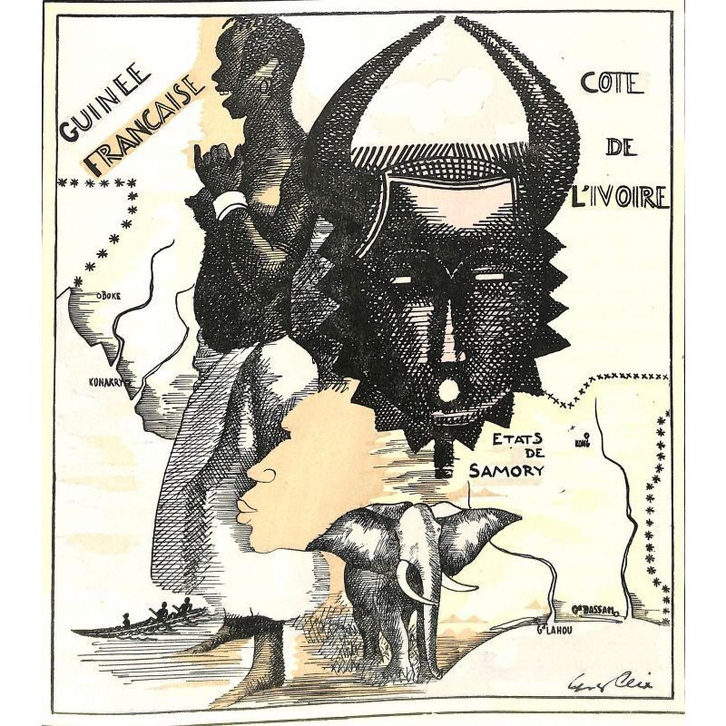 画像6: 長谷川潔ほか挿絵・大型本「フランスの植民地」 1931 パリ