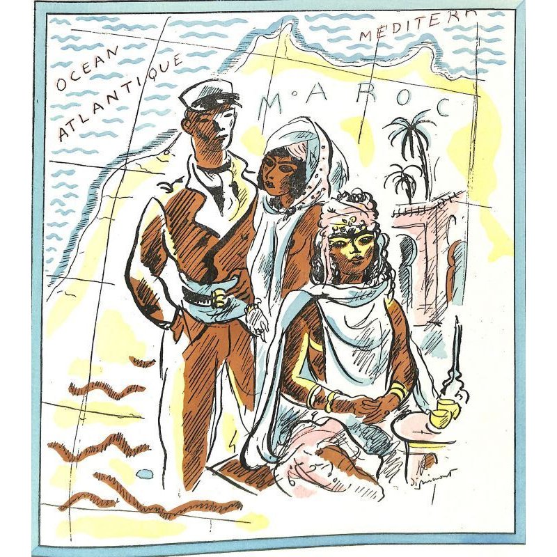 画像3: 長谷川潔ほか挿絵・大型本「フランスの植民地」 1931 パリ