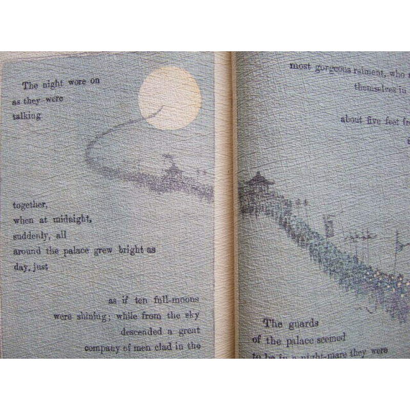 画像5: ちりめん本「かぐや姫」2版(英文)Princess Splendor 著者E..A..ミラー