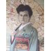 画像3: 明治写実画・絹絵掛け軸　「和装外国婦人」　104×44