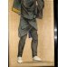 画像4: 明治写実画　大型絹絵・職人シリーズ「行商人」（仮題）　額入り　76×31cm　額79.5×35cm (4)