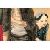 画像3: 明治写実画・大型絹絵・職人シリーズ「人力車夫」（仮題）　額入り　76×31cm　額79.5×35cm (3)