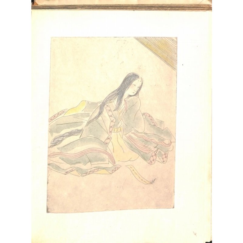 画像5: 藤田嗣治・彩色挿絵12点 P・クローデル「朝日の中の黒鳥(L'oiseau noir dans le soleil levant)」)( 仏)限定511部の370番