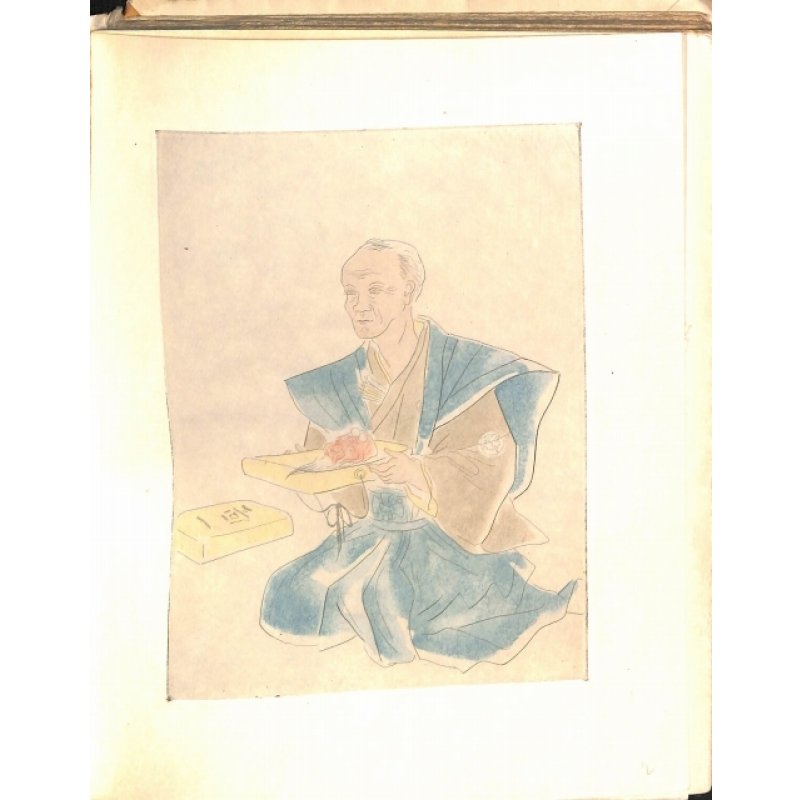 画像3: 藤田嗣治・彩色挿絵12点 P・クローデル「朝日の中の黒鳥(L'oiseau noir dans le soleil levant)」)( 仏)限定511部の370番