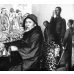 画像2: 五姓田芳柳二世・1931年引退直前のアトリエ内写真 (2)