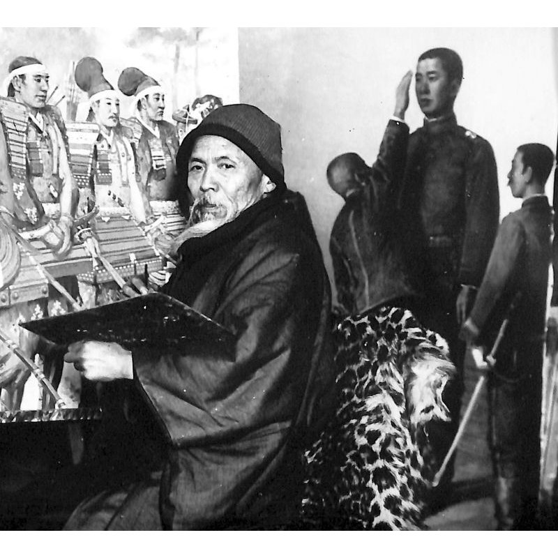 画像2: 五姓田芳柳二世・1931年引退直前のアトリエ内写真