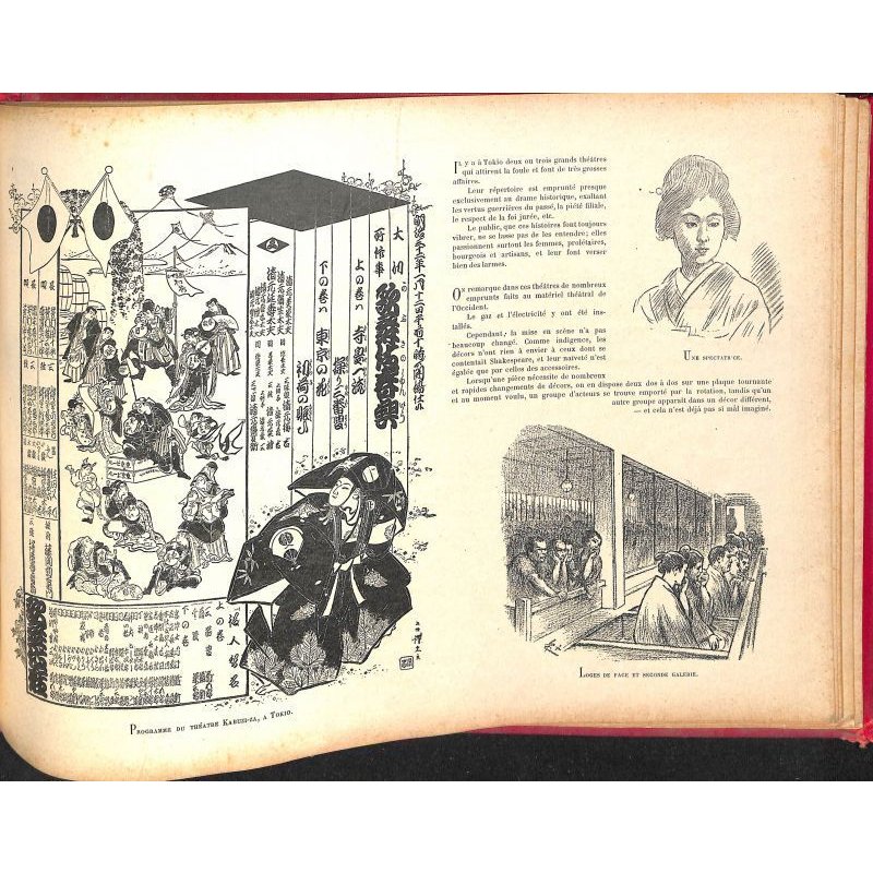 画像13: フェリックス・レガメ作画 「日本の印象 (Le Japon en Images)」 1900年頃 パリ