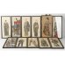 画像1: 　明治写実画・小型11点セット　額入り　30×12cm、 32×14ｃｍ (1)
