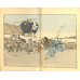 画像8: 平紙本・「往古の日本（Japan in Days of Yore)」　挿絵入り袋綴本4冊セット　W.デニング（Dening)