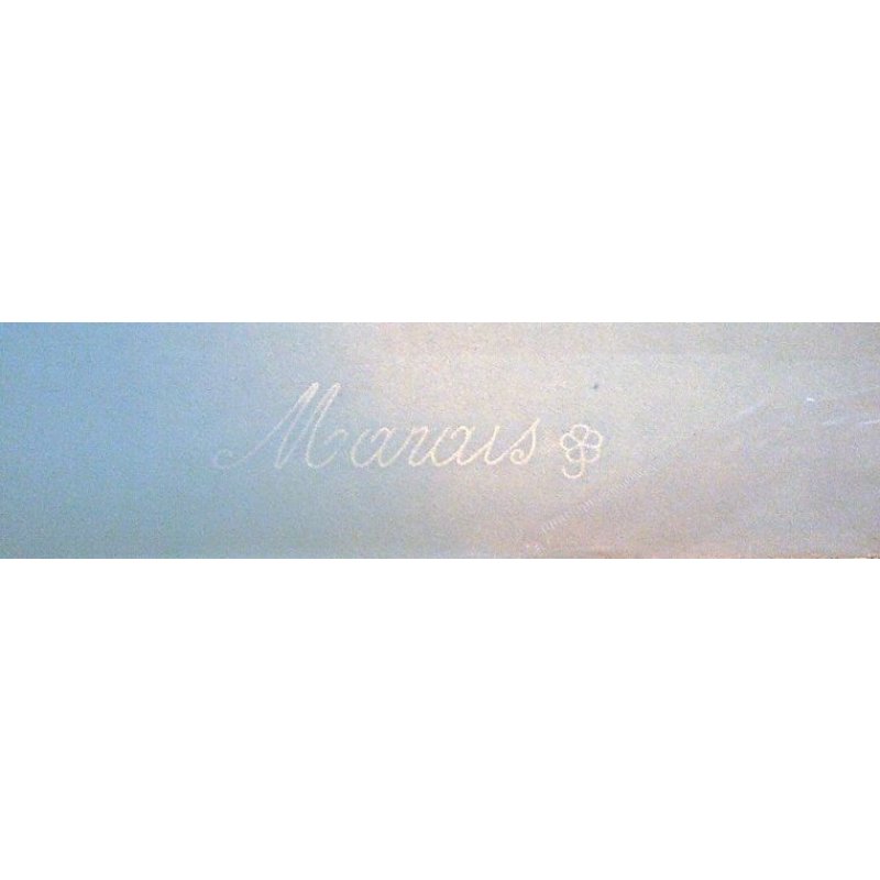 画像7: 長谷川潔 版画(アクアタント) 「切子グラスに挿したアネモネと草花」 用紙i38×28 版画25×18cm