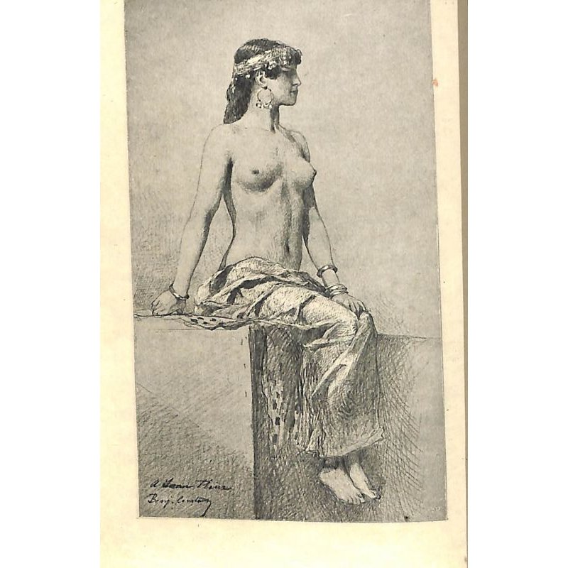 画像9: 明治写実画 「蛍」銅版画 山本芳翠 22×16 1886 パリ