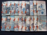 ちりめん本「日本昔話（Les contes du vieuk Japon）」（仏文）美本20巻セット　訳者：ドウトルメル