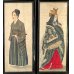画像6: 　明治写実画・小型11点セット　額入り　30×12cm、 32×14ｃｍ