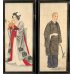 画像3: 　明治写実画・小型11点セット　額入り　30×12cm、 32×14ｃｍ