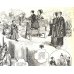 画像5: 明治写実画　「大名一日間起居之図」　五姓田義松　1884年　フランス雑誌大型挿絵　36×52cm