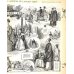 画像4: 明治写実画　「大名一日間起居之図」　五姓田義松　1884年　フランス雑誌大型挿絵　36×52cm