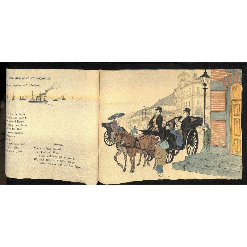 画像3: 希少ちりめん本・居留地の詩 ( 英文) Residential Rhymes オズマン・エドワーズ