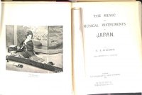 稀覯書　（英）　「日本の音楽と楽器（The Music and Musical Instrument of Japan)」　F.T.ピゴット(Piggott)　 1893 　ロンドン」